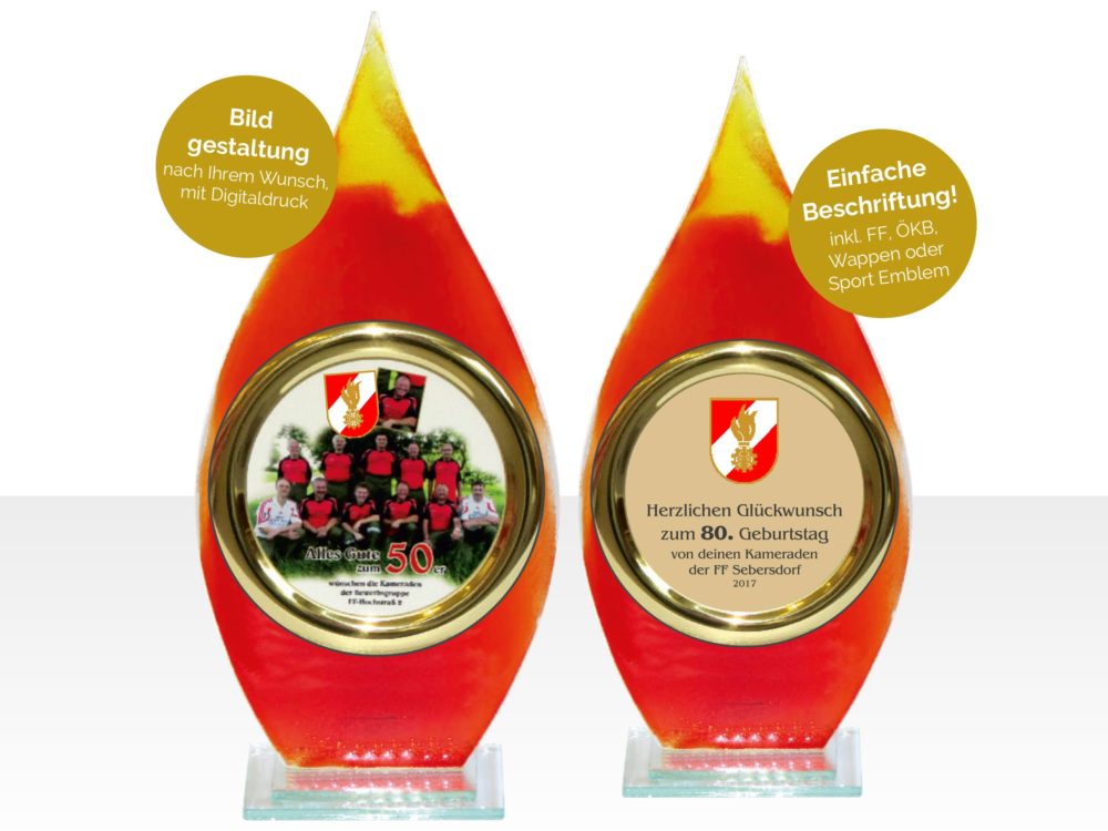 FF Schmelzglas Flamme