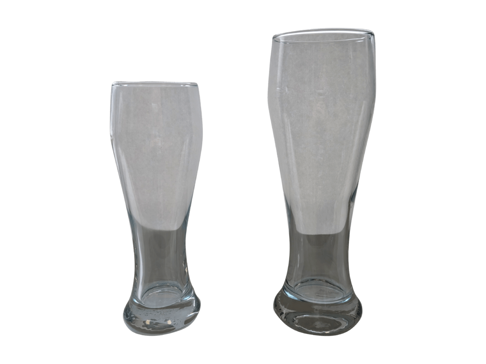 Weißbiergläser