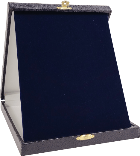 Etui Blau hoch