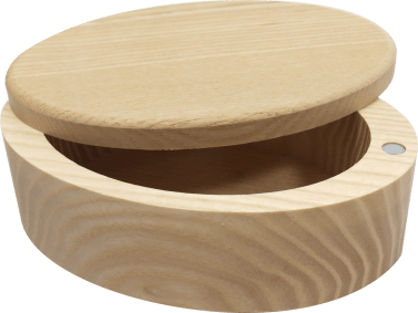Holzdose oval