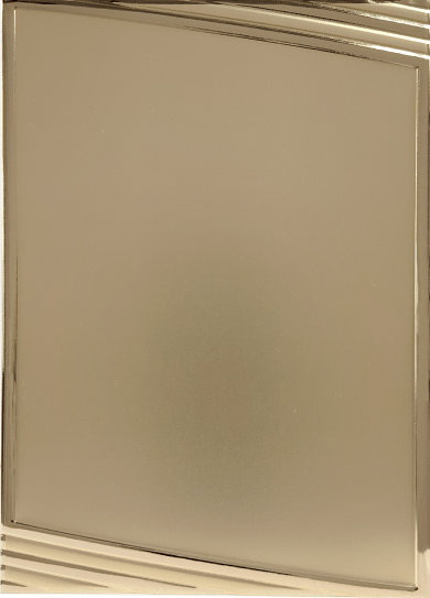 Schild  Dreieck Gold/Gold