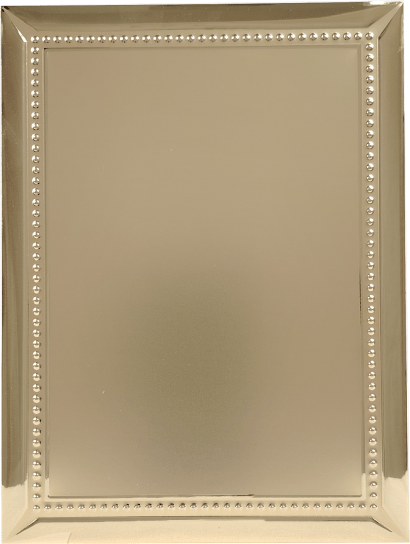 Schild Gold/Spitz
