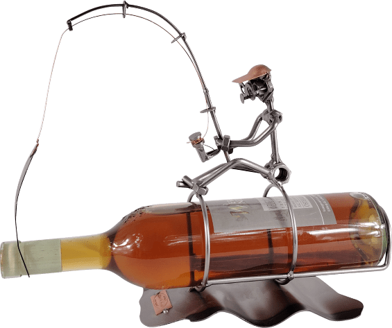 Flaschen Angler