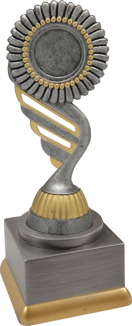 Schraubfixtrophäe "Blume"